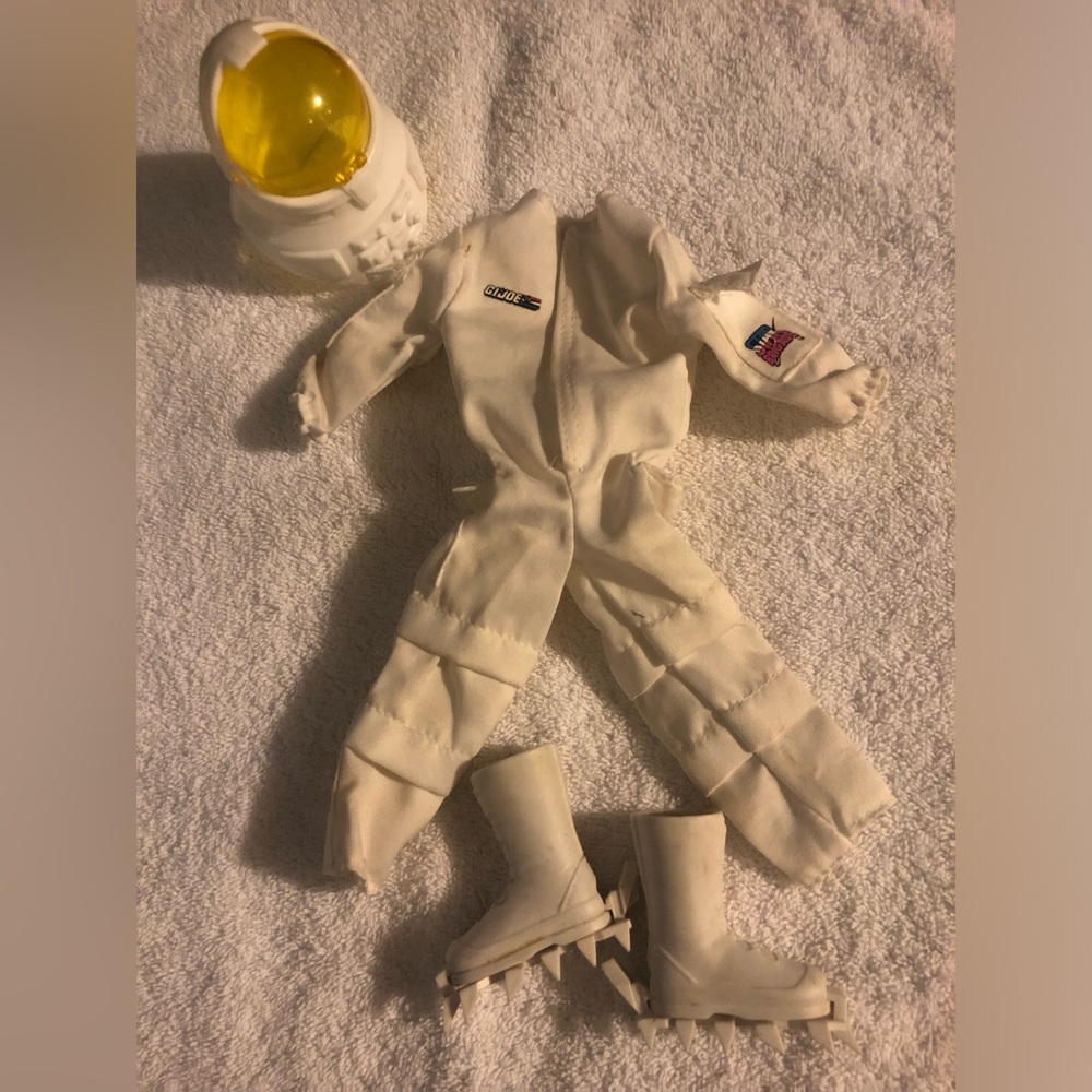 GI JOE VINTAGE SUIT WITH HELMET & BOOTS!